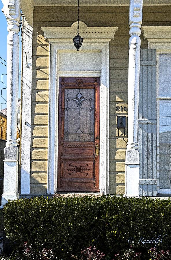 Cypress Door Photograph by Cheri Randolph