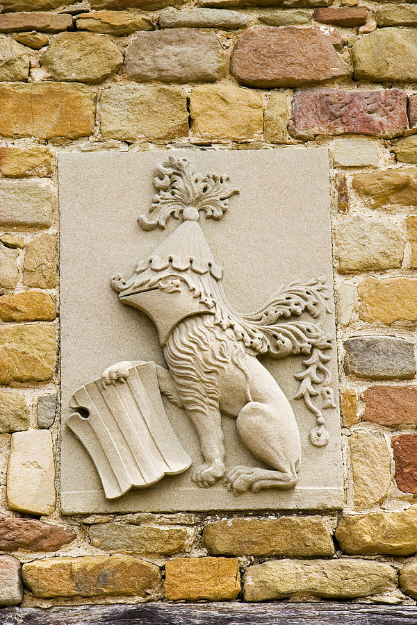 Da Vinci Coat-of-arms, Leonardo Museum by Sheila Terry