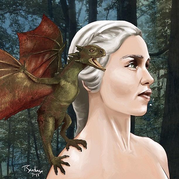 Fantasy Photograph - Daenerys by Tony Santiago