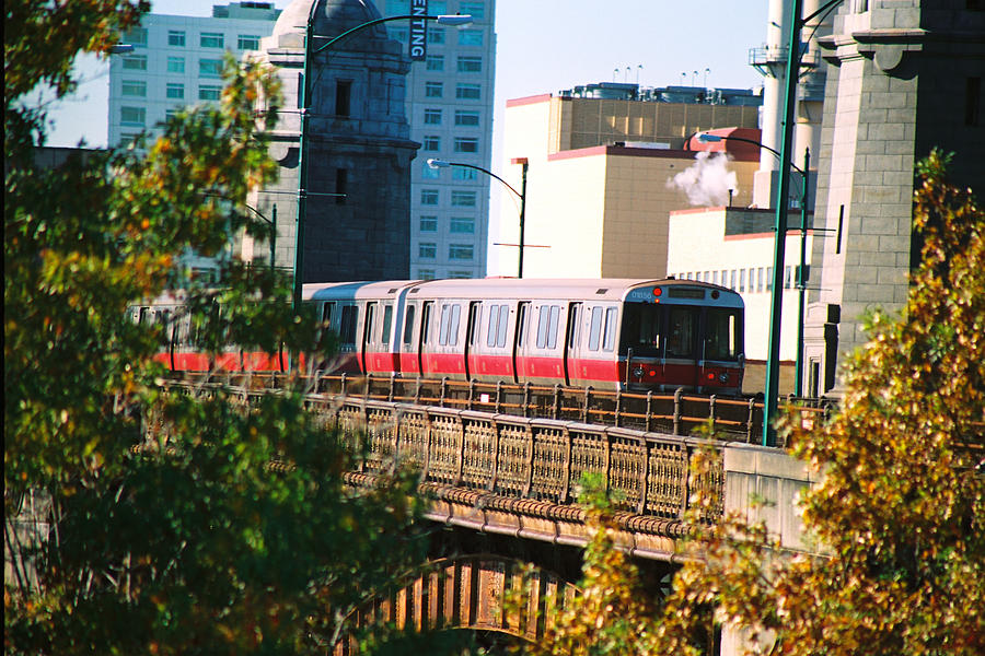 Boston MTA Photograph by Claude Taylor