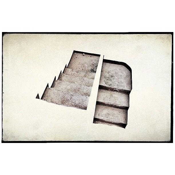 Jj Photograph - Daily List Of Things I Like: The Stairs by Miguel Angel Camero