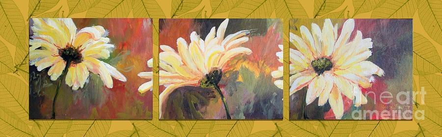 Daisies Three Painting by Susan Fisher