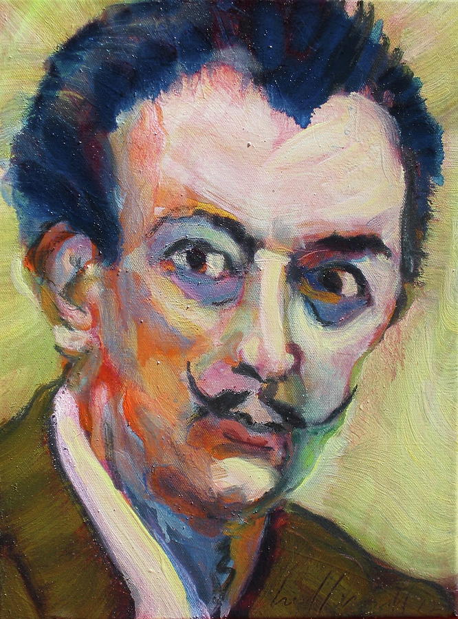 Dali Painting by Les Leffingwell