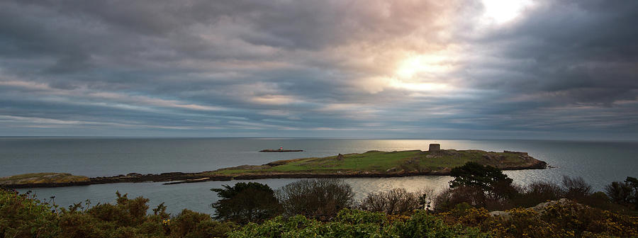 Dalkey Island panorama Photograph by Celine Pollard
