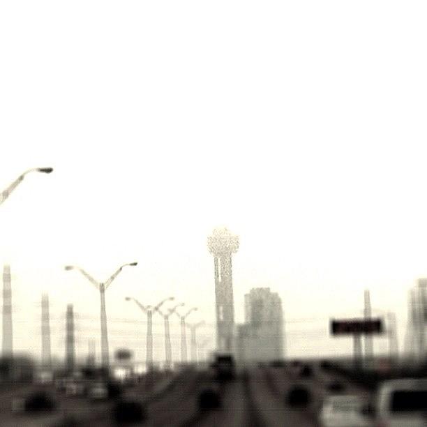 Dallas Photograph - #dallas #fog by Will Lopez