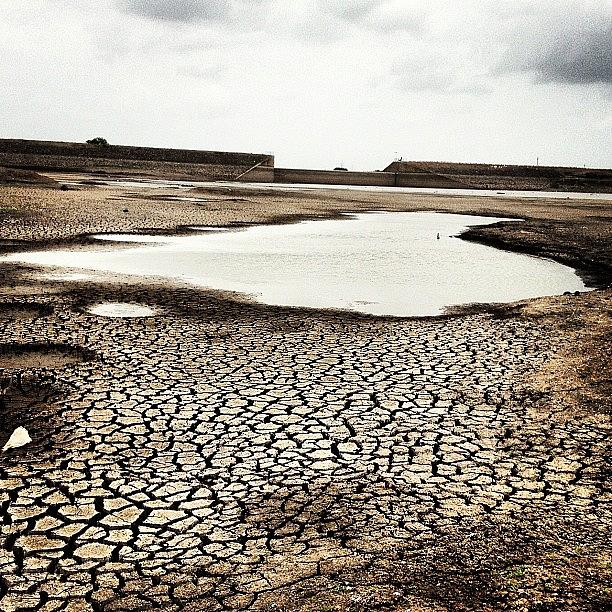 Unique Photograph - #dam#water#dry#dryland#crack#rajkot by Dhaval Patel