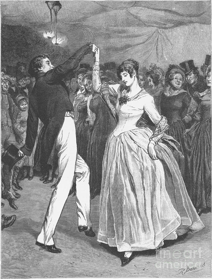 Dance 19th Century Photograph By Granger 0948