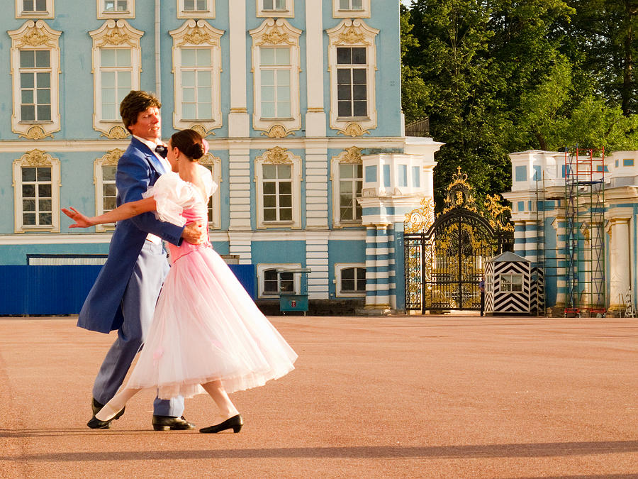 Architecture Photograph - Dance at Saint Catherine Palace by David Smith