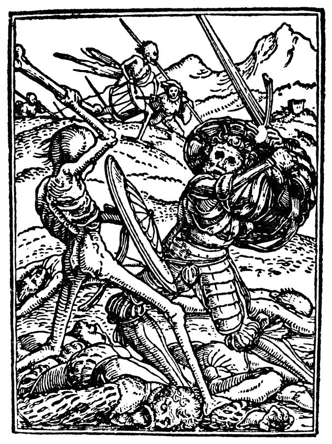 Dance Of Death, 1538 Photograph by Granger