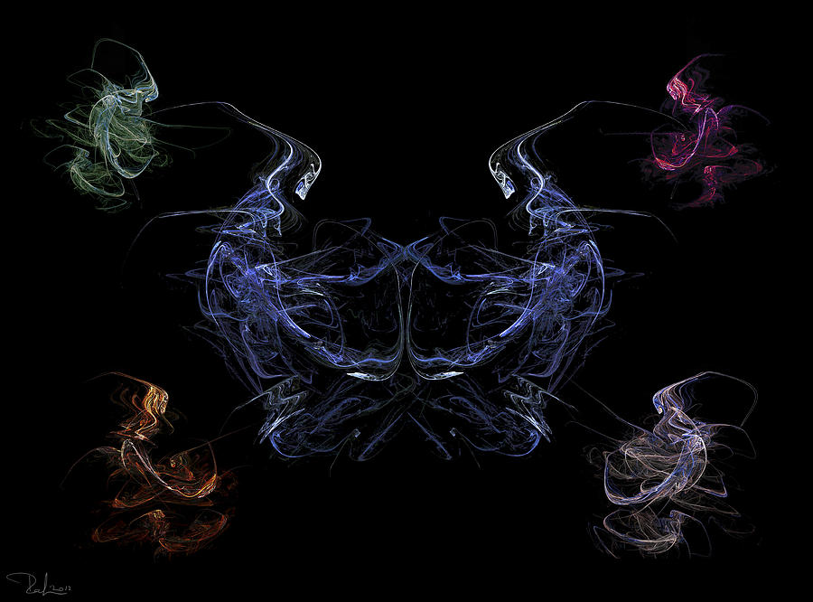 Dance of Death Digital Art by Raffaella Lunelli