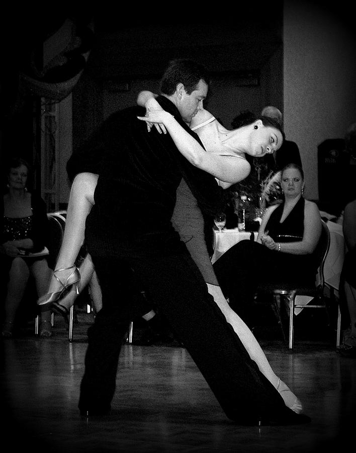 Dance Room Drama Photograph by Lori Seaman