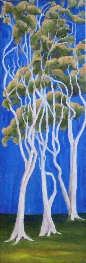 Landscape Painting - Dancing in the Park by Irene Corey Landscape Painting - Dancing in the Park by Irene Corey