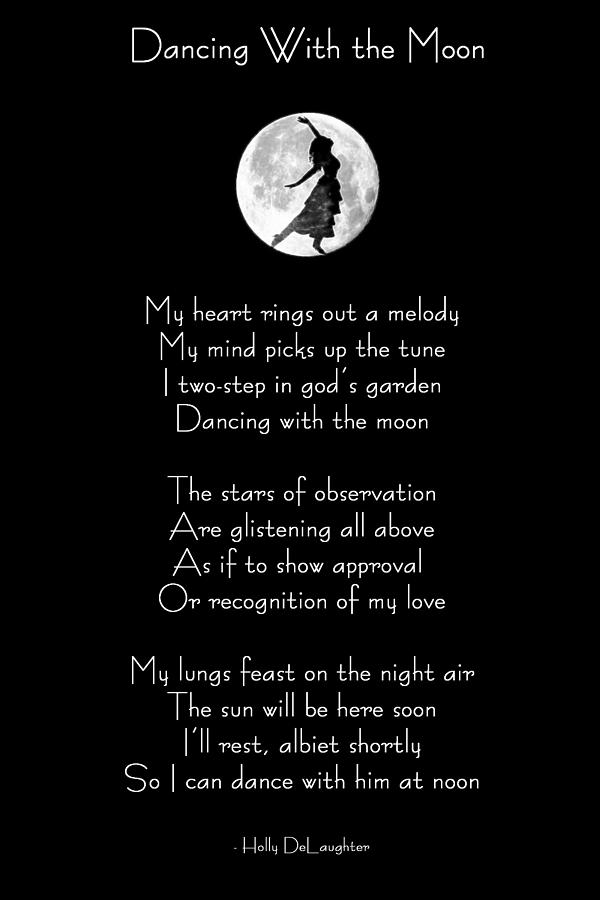 Dancing With the Moon Digital Art by Holly Ethan