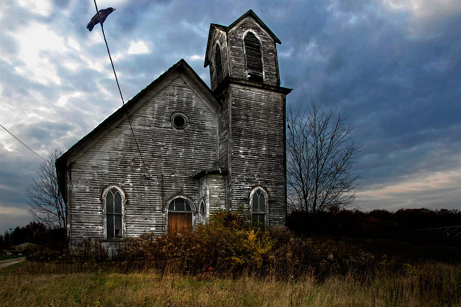 Dark Church Photograph by Mark Dottle