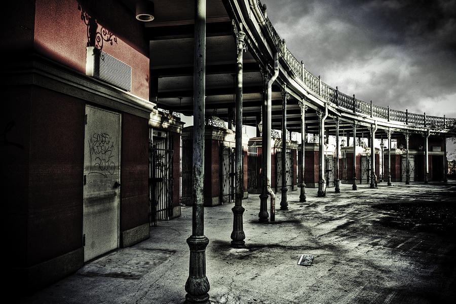 New Orleans Photograph - Dark Entrance by Pixel Perfect by Michael Moore