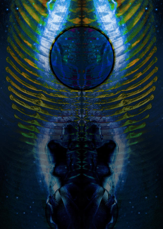 Dark Matter Twins Digital Art by David Kleinsasser