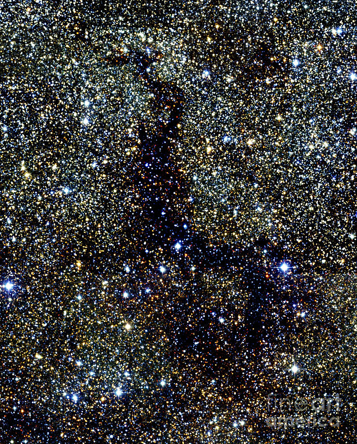Dark Nebula, G11.11-0.12, Infrared Image Photograph by 2MASS project NASA