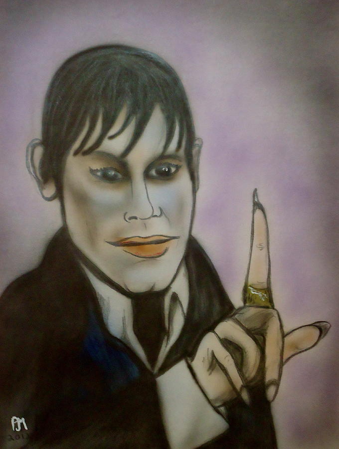 Johnny Depp Painting - Dark Shadows by Pete Maier