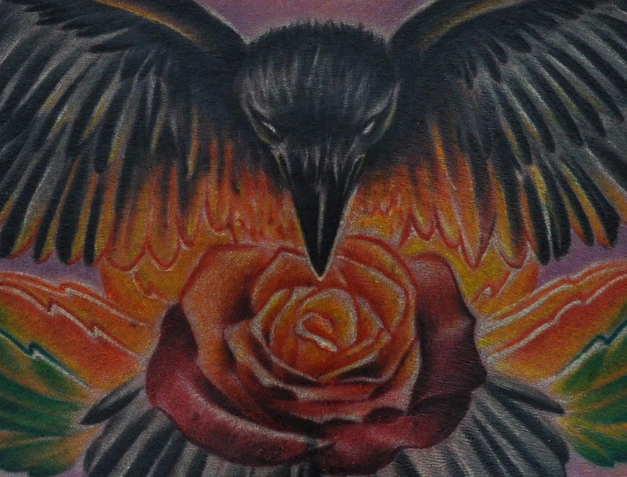 dark tower rose tattoo