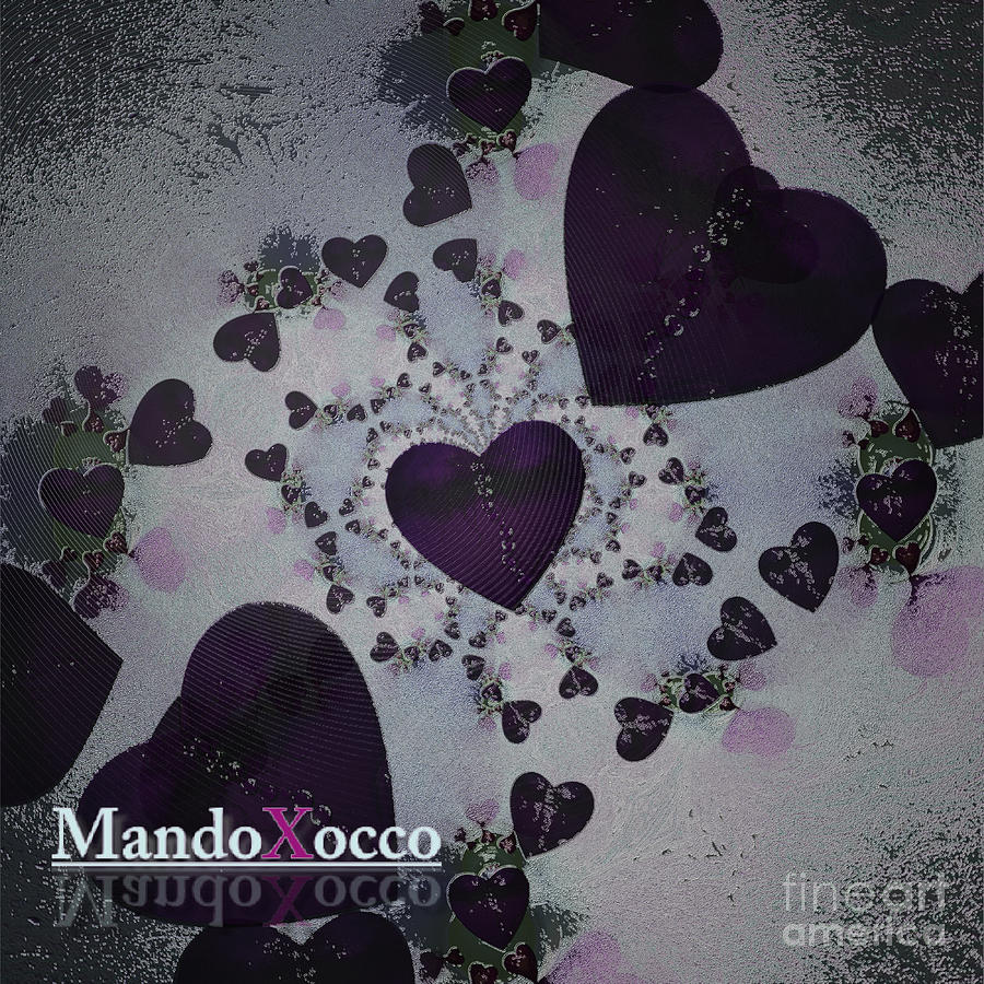 Dark Violet Digital Art by Mando Xocco