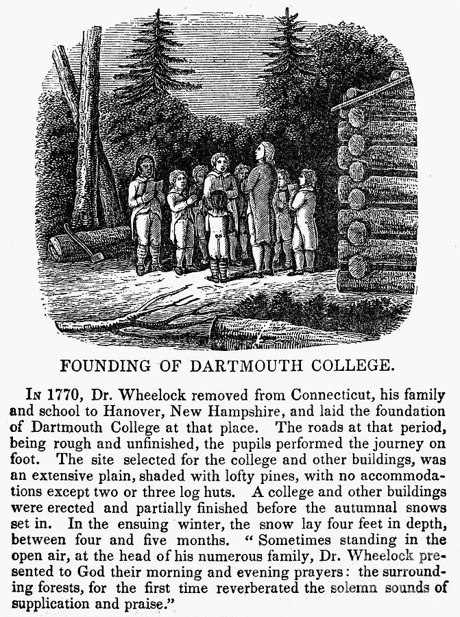 Dartmouth College Photograph by Granger