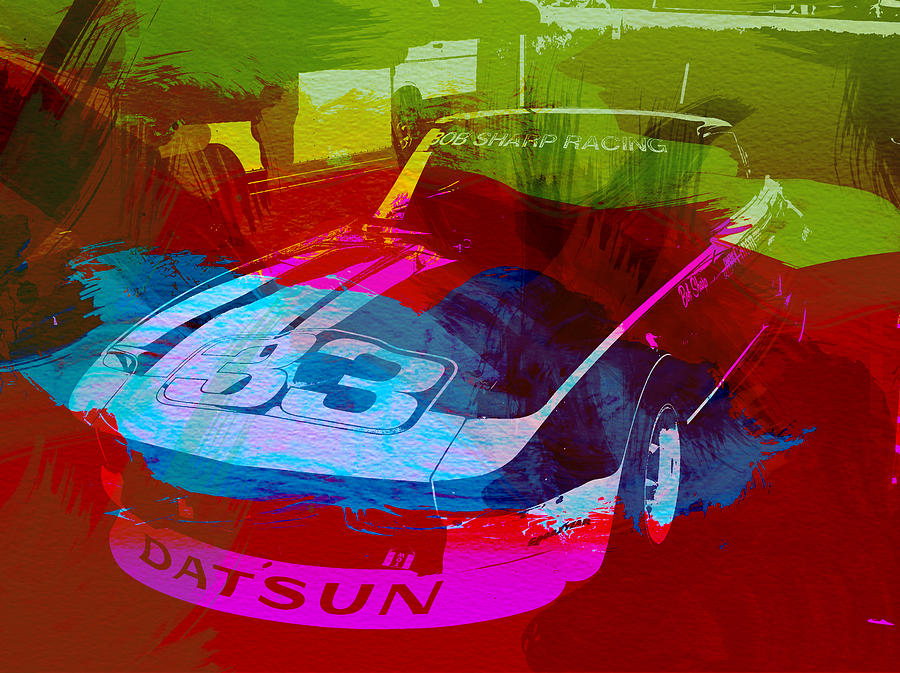Datsun Photograph - Datsun by Naxart Studio