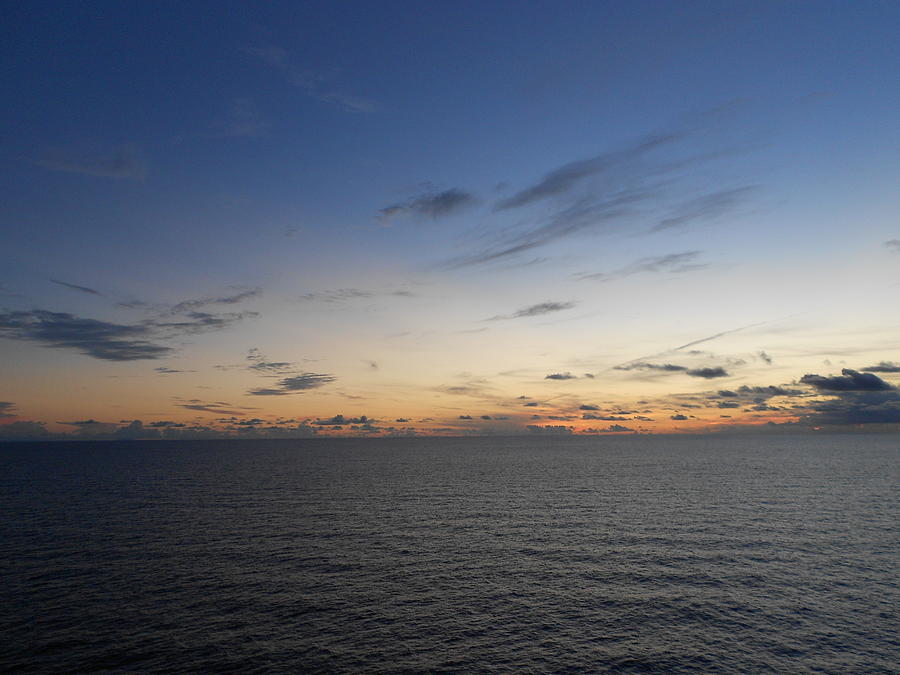 Dawn at Sea Photograph by Sheila Silverstein