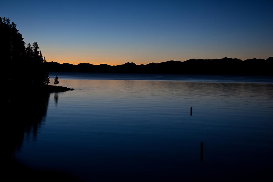 dawn at Yellowstone Lake Photograph by Ralf Kaiser