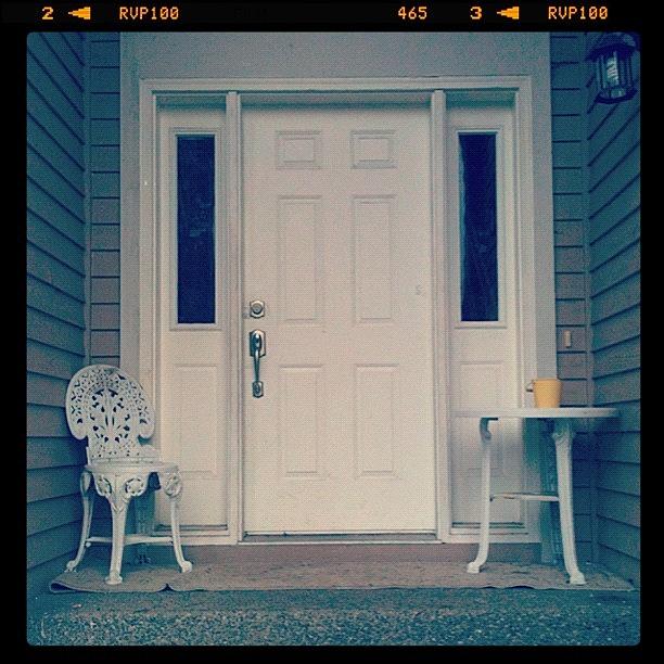Day # 9 Front Door Photograph by Tarah Labossiere