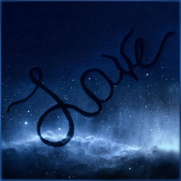 Space Photograph - Day 10. Love The Word Love, And I Love by Emily W