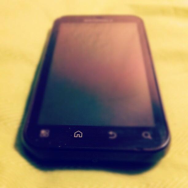 Motorola Photograph - Day 23: Technology. My First #android by Robyn Addinall