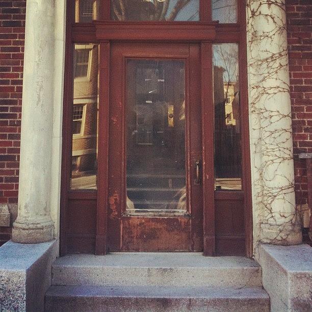 Day 9 : front Door - I Walk By This Photograph by Sydney Thibault