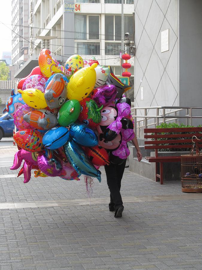 Day Of The Balloons Photograph by Alfred Ng