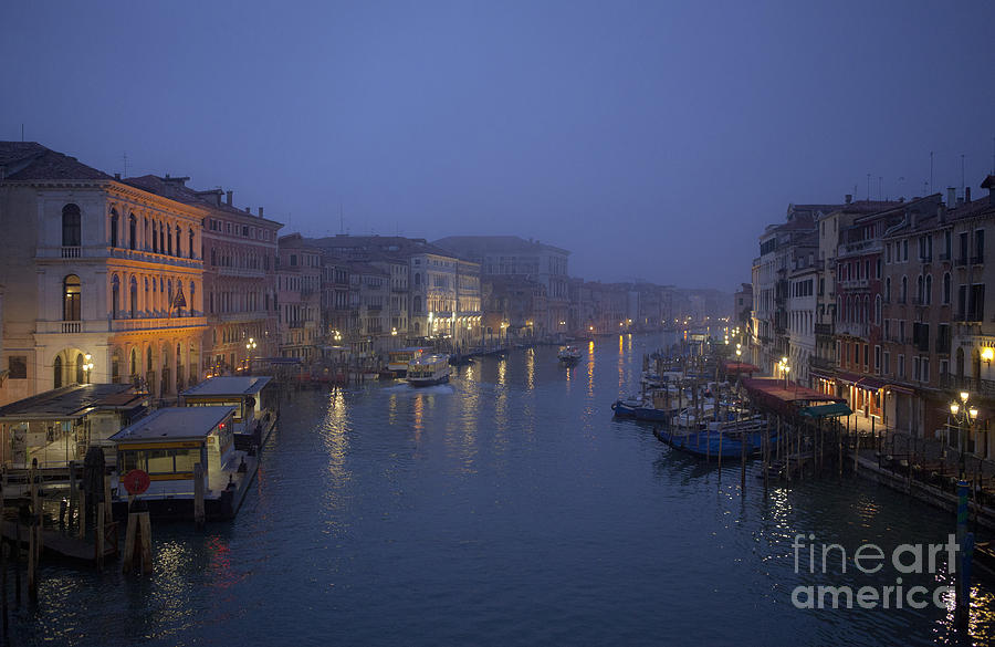 Daybreak in Venice Photograph by Bela Torok