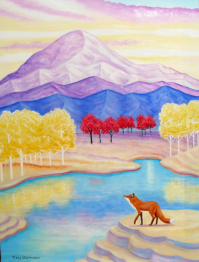 Daybreak Painting by Tracy Dennison
