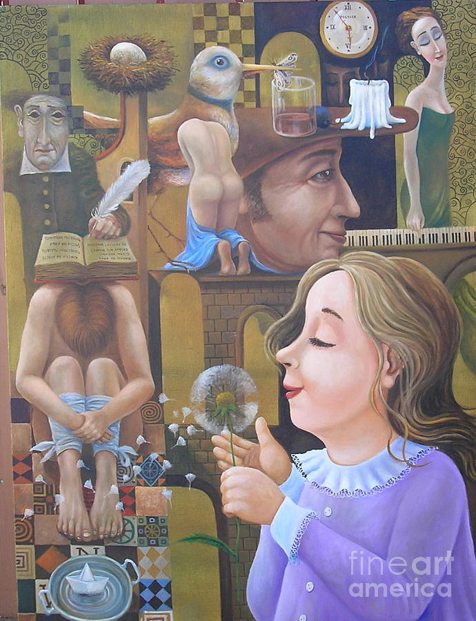 Daydreaming Painting by Igor Postash