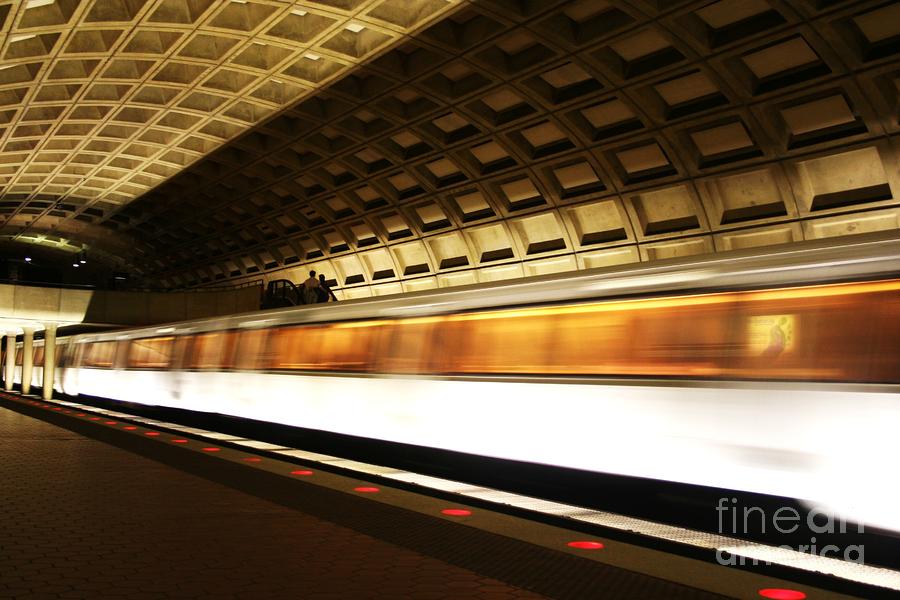 DC Metro Photograph by Heather Applegate
