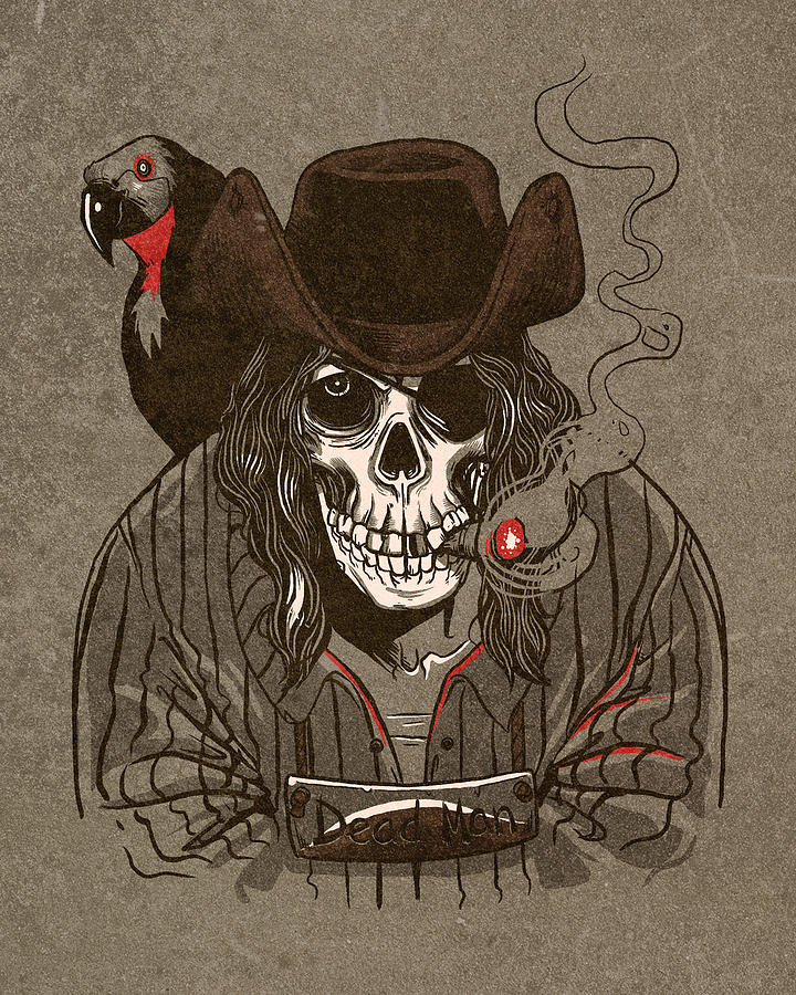 Parrot Digital Art - Dead Man by Michael Myers