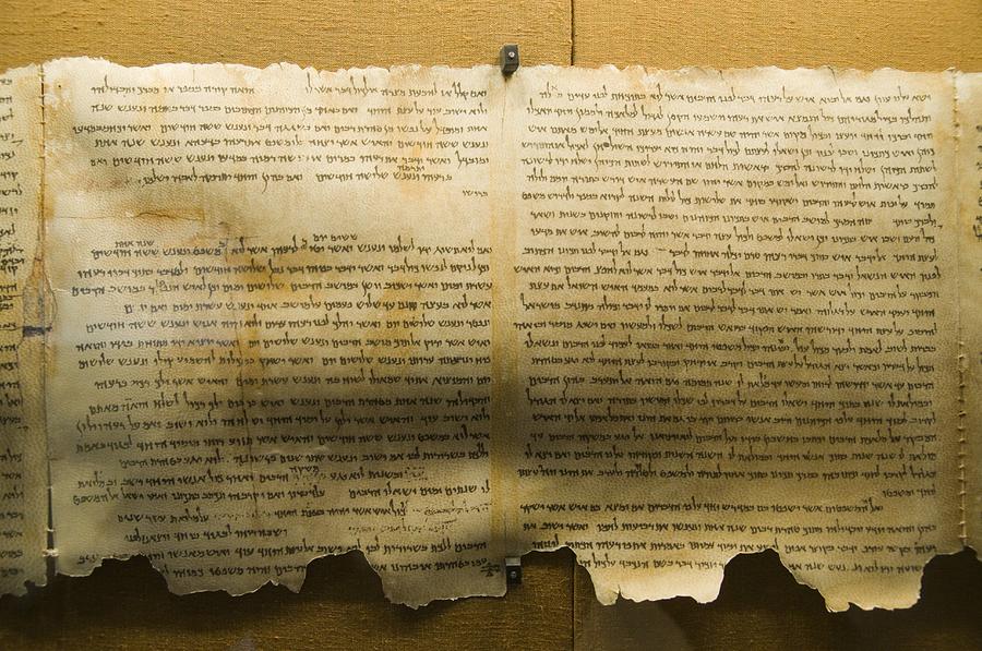 Dead Sea Scroll Photograph by Photostock-israel