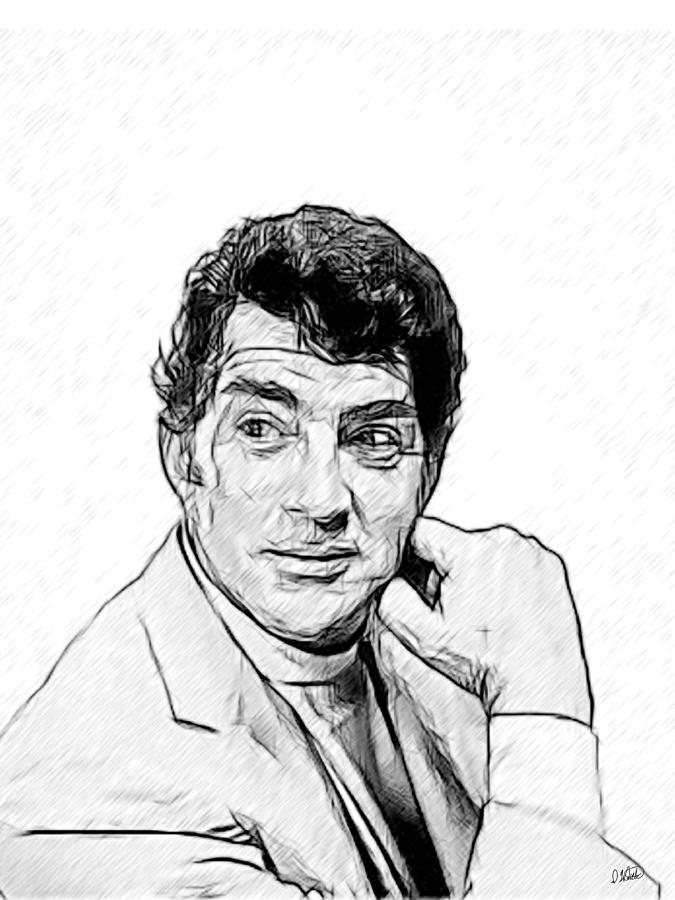 Dean Martin 05 Drawing by Dean Wittle