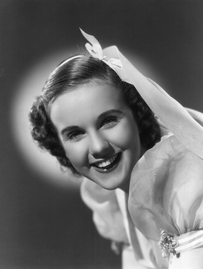 Deanna Durbin, 1937 Photograph by Everett | Fine Art America