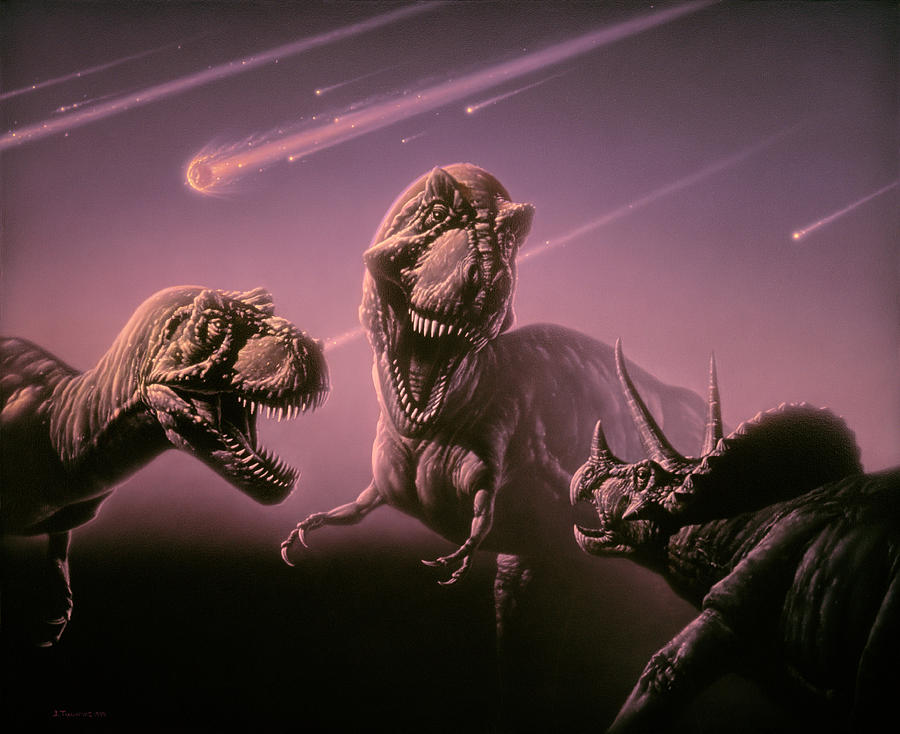 Death Of Dinosaurs Photograph by Joe Tucciarone