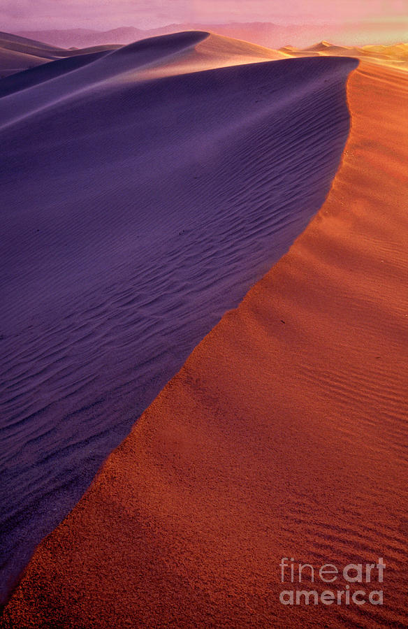 Death Valley Dunes Photograph by Dave Mills
