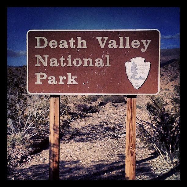 Vintage Photograph - Death Valley NP by Alison Williams