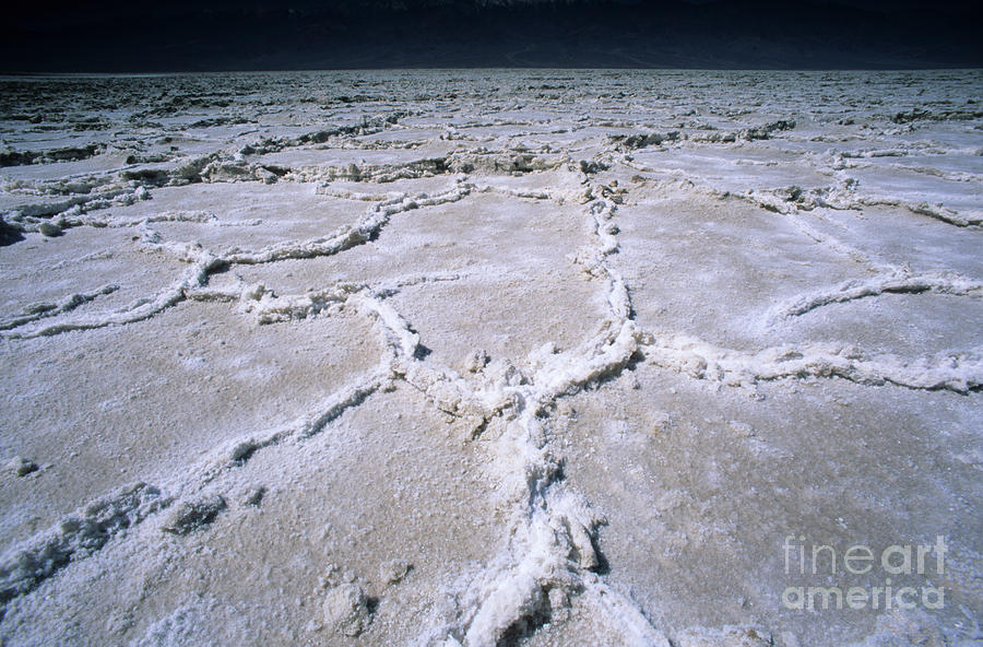 Death Valley Salt Flats Photograph by Bob Christopher