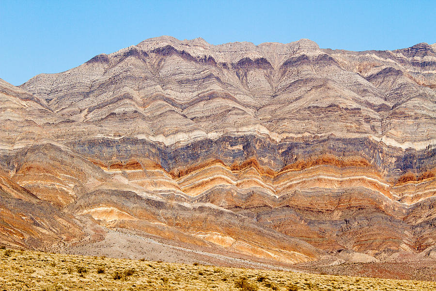 Death Valley stripes Photograph by Jean Noren
