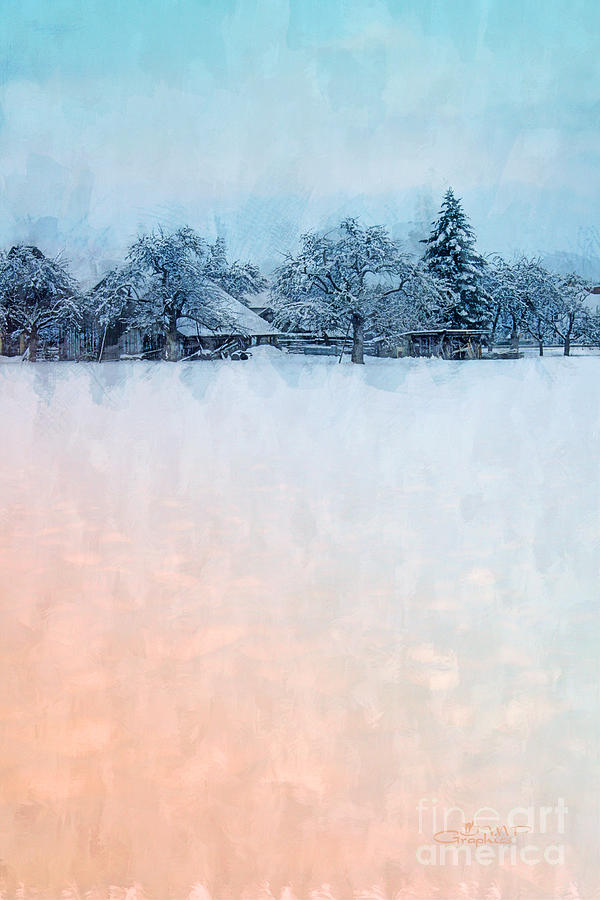December Snow Photograph by Jutta Maria Pusl