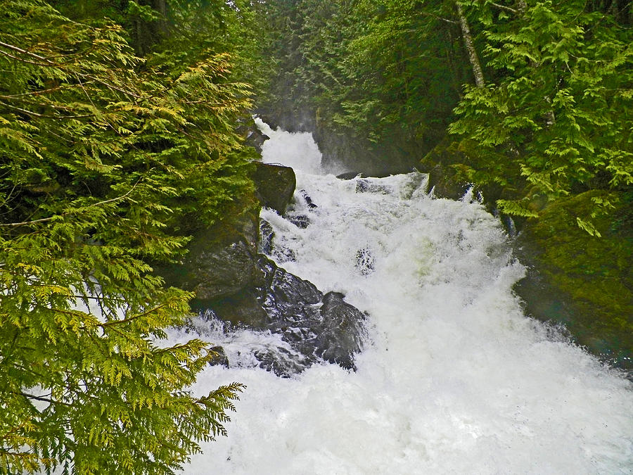 Waterfall Photograph - Deception Falls by Seth Shotwell