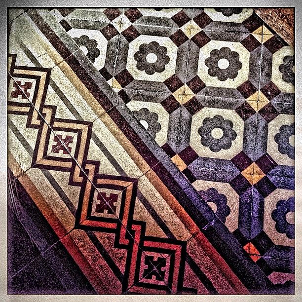 Hipstamatic Photograph - Decorated Floor #iphone #instagram by Roberto Pagani