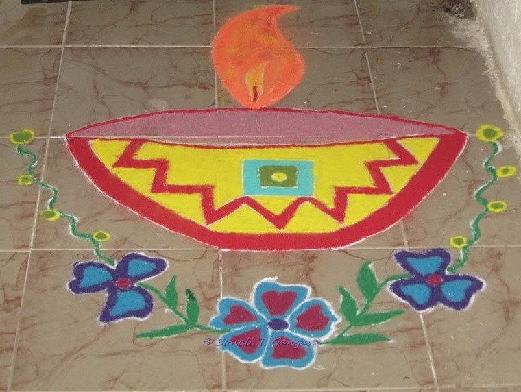 How to draw Diwali diya/Lamp step by step - video Dailymotion